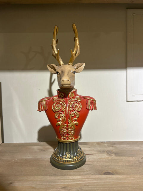Busto di Renna natalizia