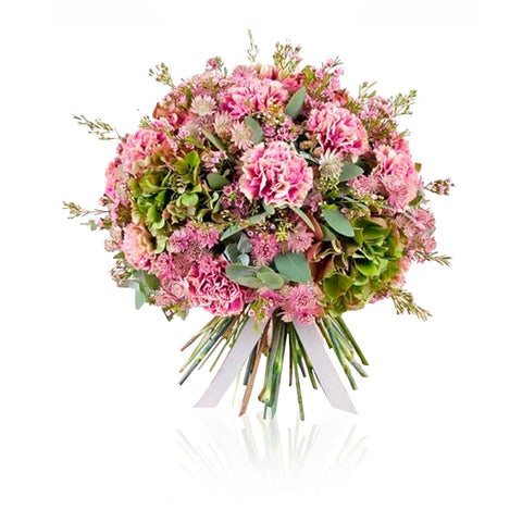 Bouquet dianthus ortensie