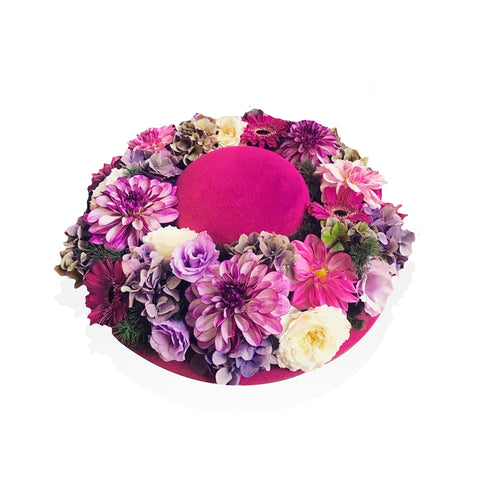 Cappello floreale