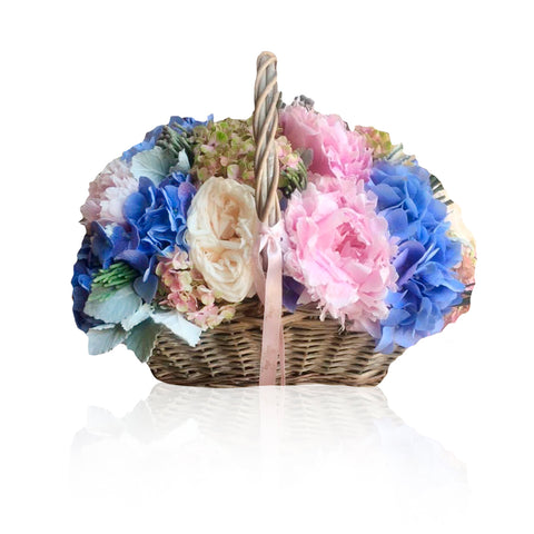 Cesto di fiori mix