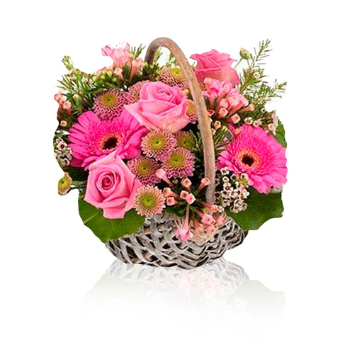Cesto fiori mix
