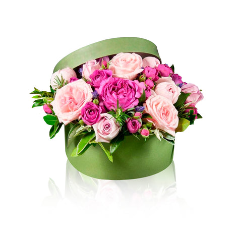 Flowers box mix fiori delicati