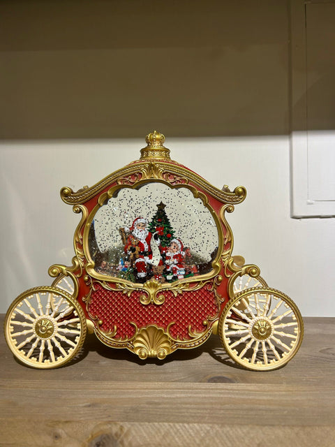 Carrozza con Carillon Natalizio